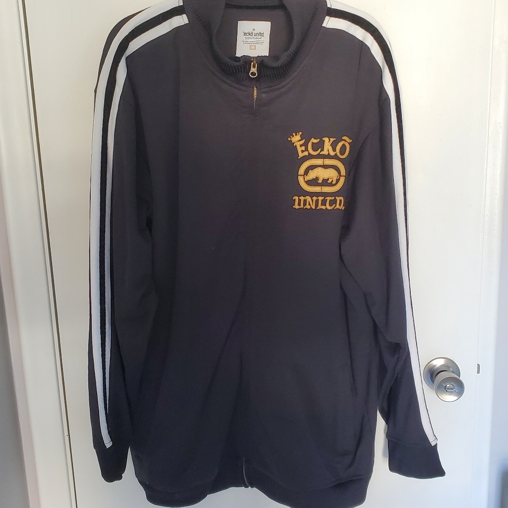 Ecko Unltd 1972 Mens Jacket XXL  Black